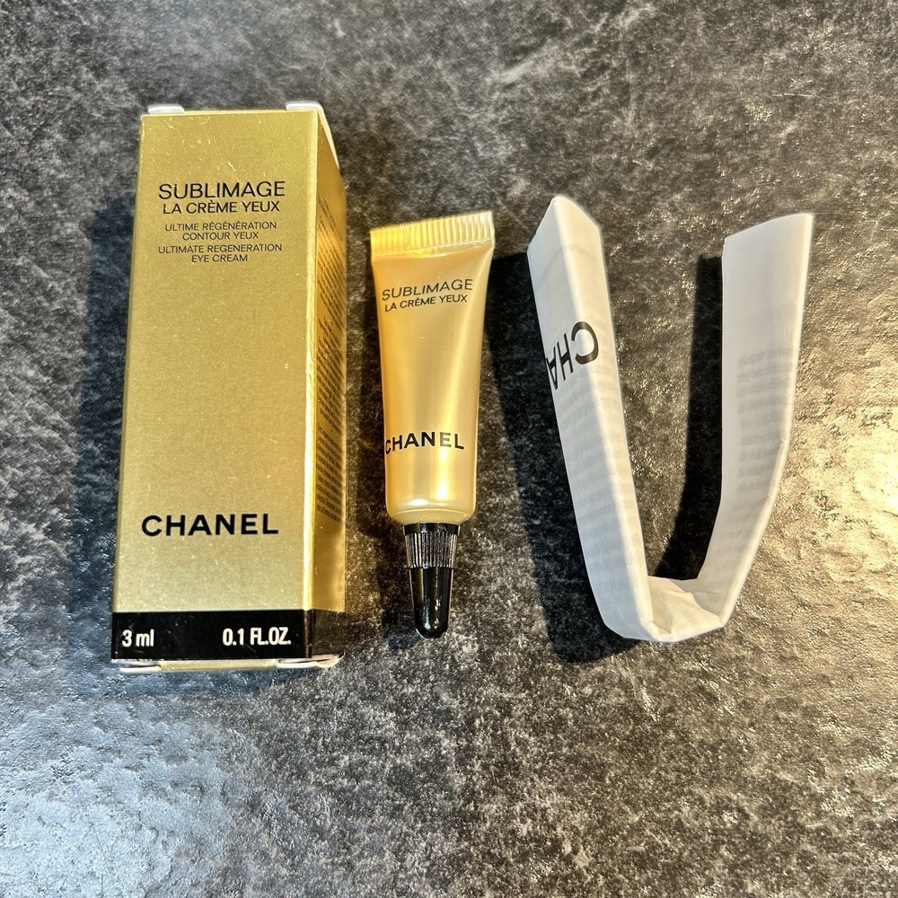 Chanel Sublimage La Creme‎ Yeux Ultimate EYE CREAM 3ml 0.1 oz NEW Sample